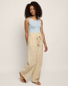Pumice Stone $|& Roxy Paddle On Linen-Blend Pant - UGC On Fig