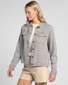 Forest Fog $|& Thread & Supply Jackie Jacket - Hanger Front