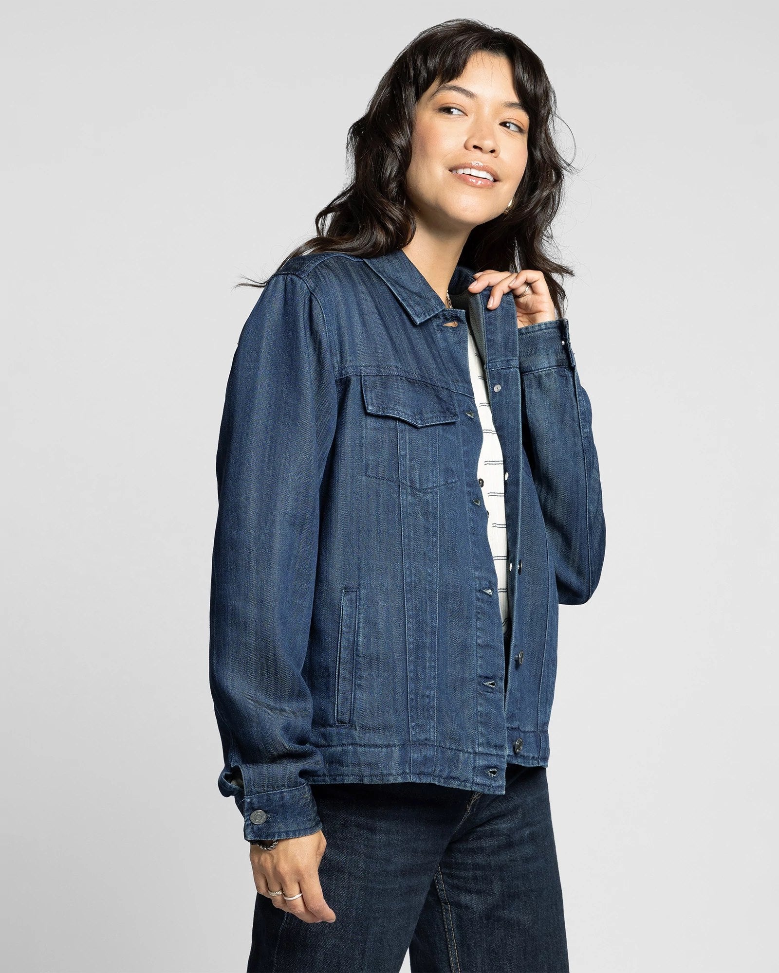 Ink Wash $|& Thread & Supply Jackie Jacket - Hanger Front