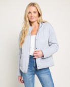 Light Denim $|& Thread & Supply Brina Jacket - SOF Front