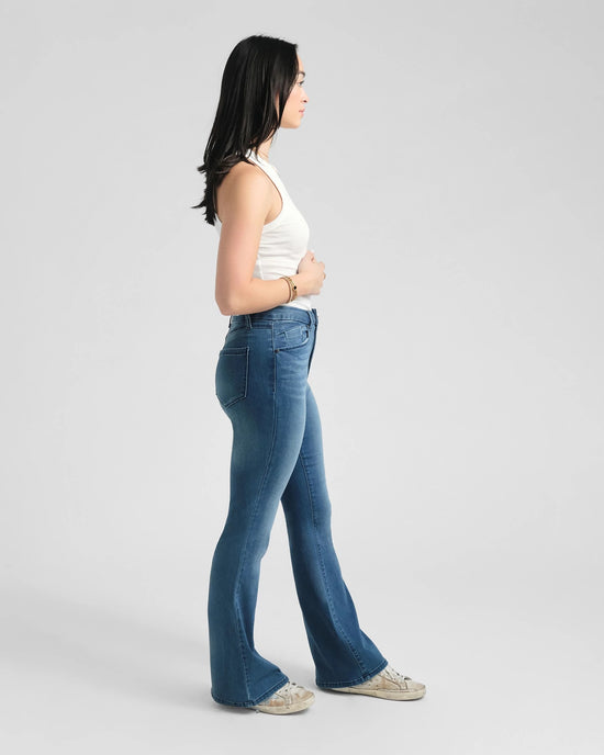 Donna $|& 1822 Denim Better Butter High Rise Slim Flare Leg Jean - Hanger Front