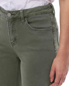 Green $|& Bayeas Mid Rise Straight Leg Jeans - Hanger Back