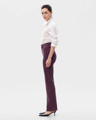 Plum $|& Bayeas High Rise Bootcut Jeans - Hanger Front