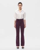 Plum $|& Bayeas High Rise Bootcut Jeans - VOF Detail