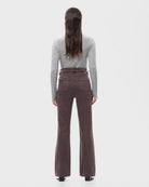 Chocolate $|& Bayeas High Rise Bootcut Jeans - Hanger Side