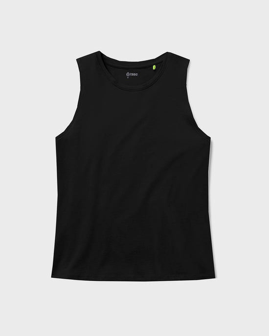 Black $|& Tasc All Day Tank - Hanger Back