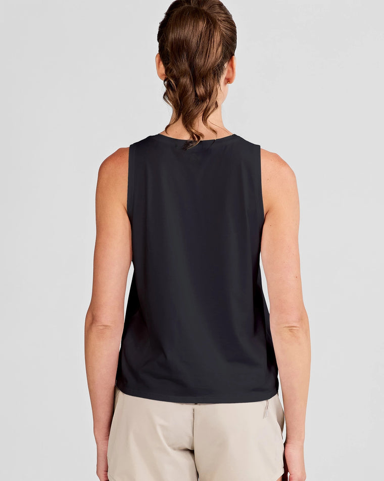 Black $|& Tasc All Day Tank - Hanger Side