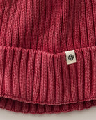 Washed Red $|& SEAS SEAS Acid Wash Beanie