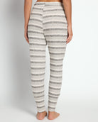 Grey Tonal Stripe $|& Astrologie Jogger Drawstring Pant - SOF Back