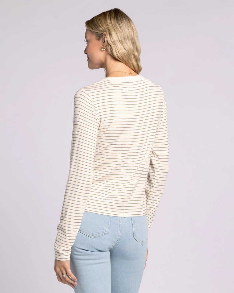 Tofu Oak $|& Thread & Supply Addie Top - Hanger Side