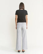 Gray Dolphin $|& Mica Denim High Rise Wide Leg Jeans - Hanger Side