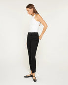 Gentle Night $|& Mica Denim Mid Rise Ankle Straight Leg Jeans - Hanger Front