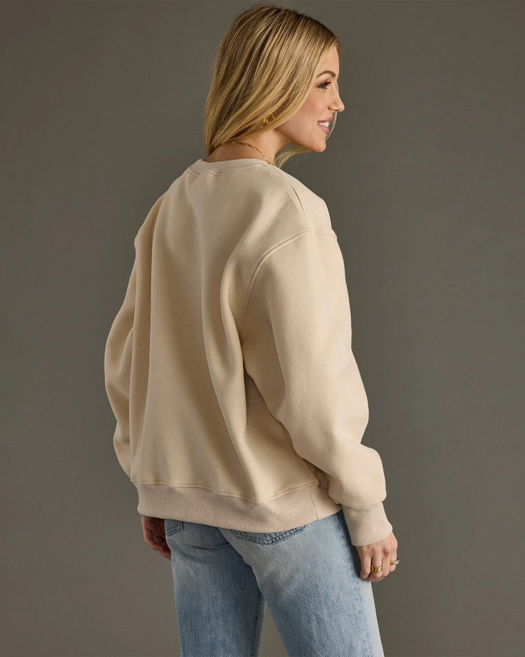Cream $|& Panache Apparel All Things Fall Pullover Sweatshirt - Hanger Side