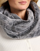 Gunmetal/Magnet $|& Echo Frosty Faux Fur Loop - SOF Full Front