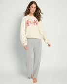 Cream $|& Project Social T Apres Ski Sherpa Sweatshirt - UGC On Fig