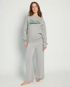 Heather Grey $|& Project Social T Team Naughty/Team Nice Reversible Sweatshirt - UGC On Fig