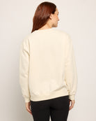 Cream $|& Interval Ivy Sweatshirt Mindful Graphic - SOF Back