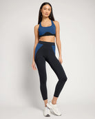 Black/Deep Teal $|& Interval CloudLight Recess Legging - UGC On Fig