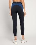 Black/Deep Teal $|& Interval CloudLight Recess Legging - SOF Back
