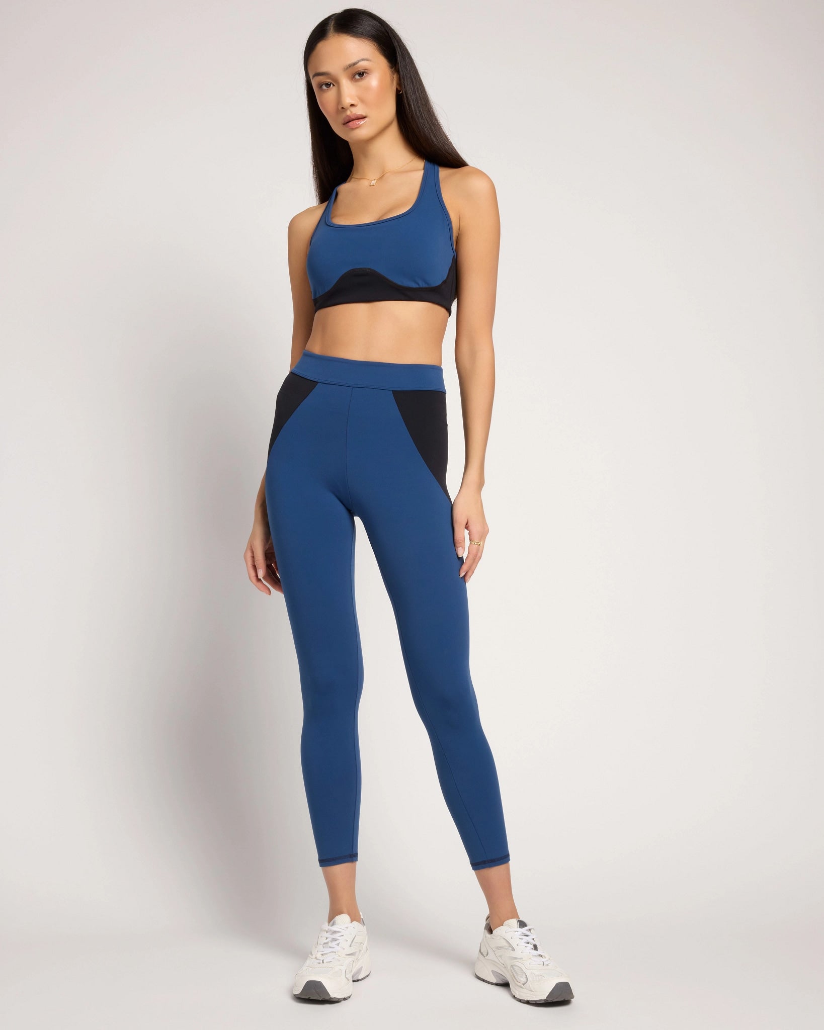 Deep Teal/Black $|& Interval CloudLight Recess Legging - UGC On Fig