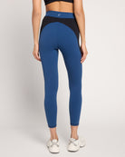 Deep Teal/Black $|& Interval CloudLight Recess Legging - SOF Back