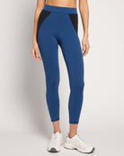 Deep Teal/Black $|& Interval CloudLight Recess Legging - SOF Front