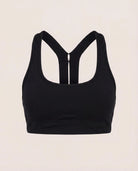 Black $|& Interval CloudLight Scoreline Bra - Hanger Detail