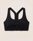 Black $|& Interval CloudLight Scoreline Bra - Hanger Detail