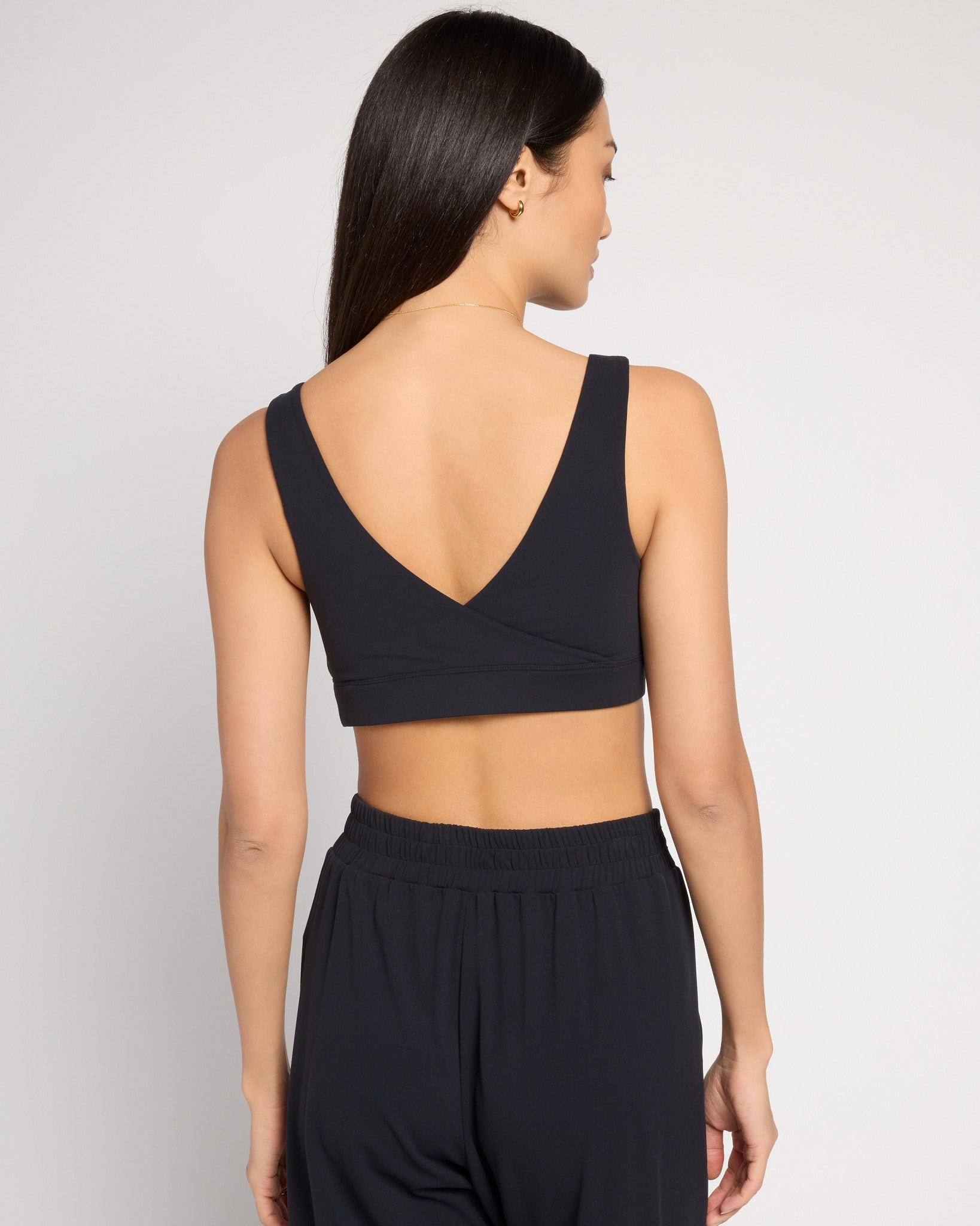 Black $|& Interval CloudLight Tone Bra - SOF Back