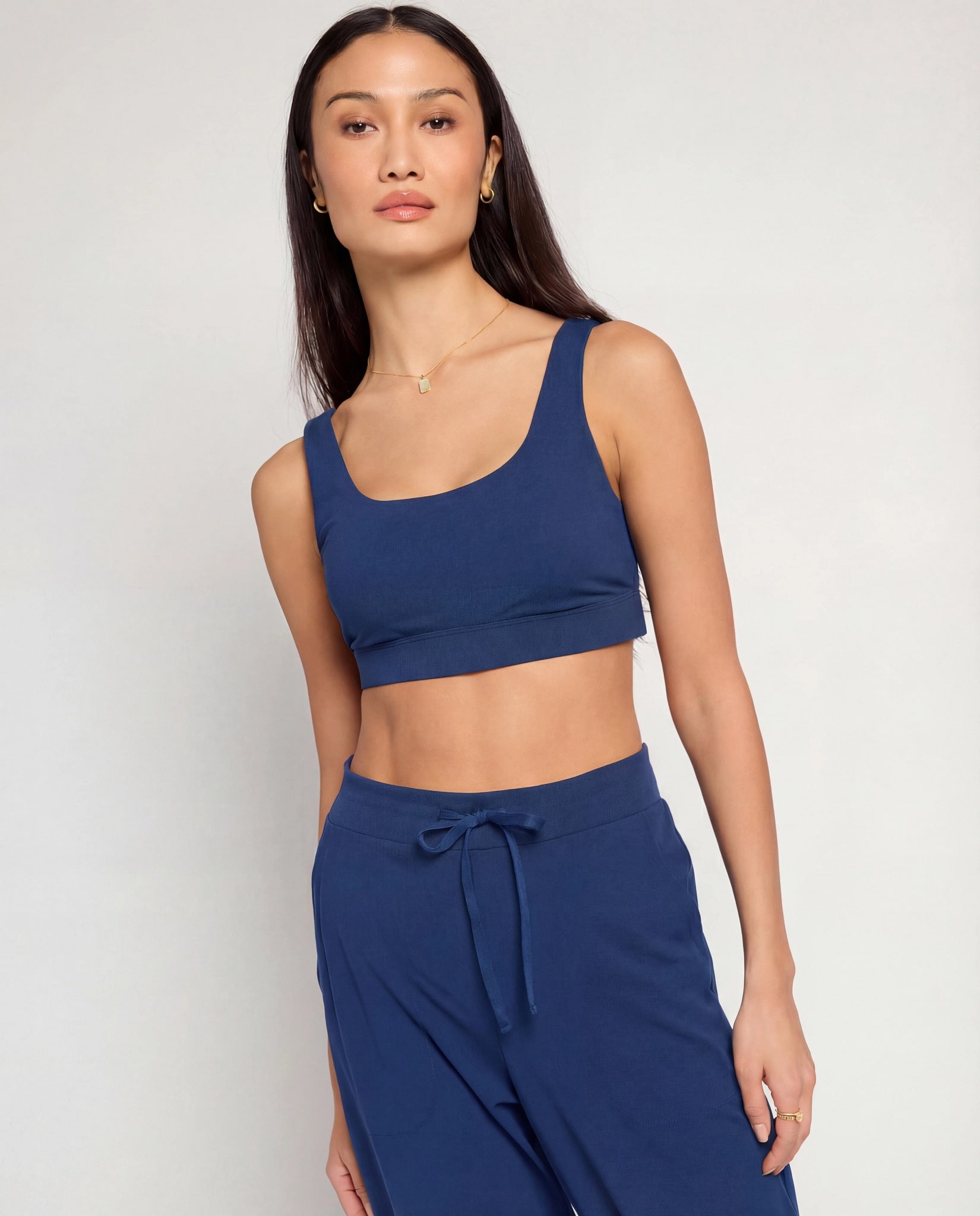 Deep Teal $|& Interval CloudLight Tone Bra - SOF Front