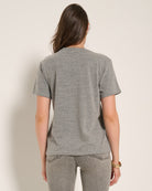 Heather Grey $|& SEAS Floret Relaxed Graphic Tee - SOF Back
