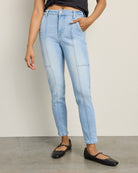Lakeside $|& SEAS Dame Seamed Skinny Jean - SOF Front