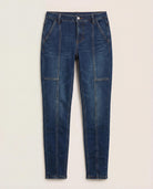 Rip Tide $|& SEAS Dame Seamed Skinny Jean - VOF Detail