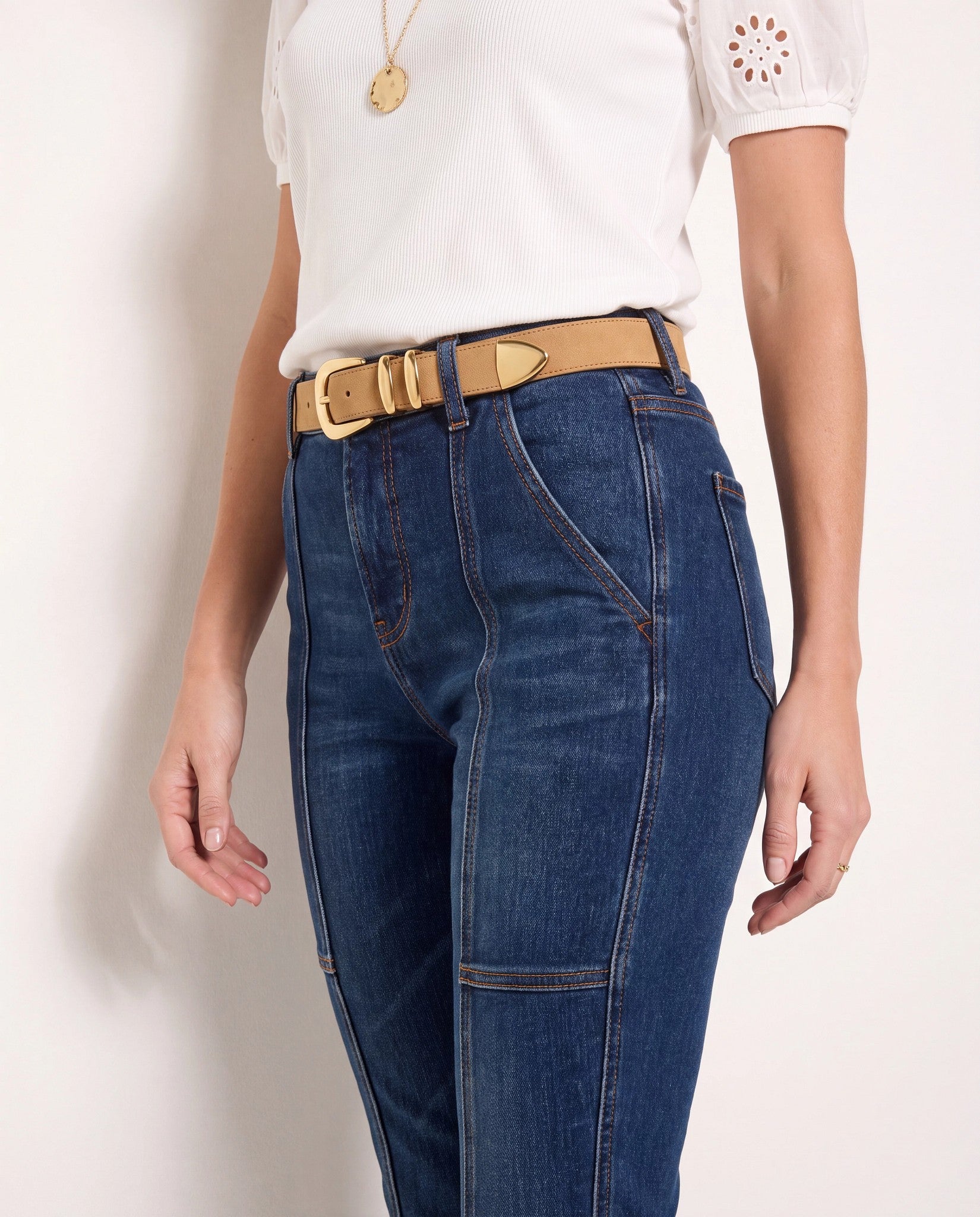 Rip Tide $|& SEAS Dame Seamed Skinny Jean - SOF Back