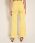 Sunshine $|& SEAS Acacia Button Wide Leg Twill Pant - SOF Back