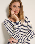 Mariner Midnight Cream $|& SEAS Deep Sea Long Sleeve Tee - SOF Full Front