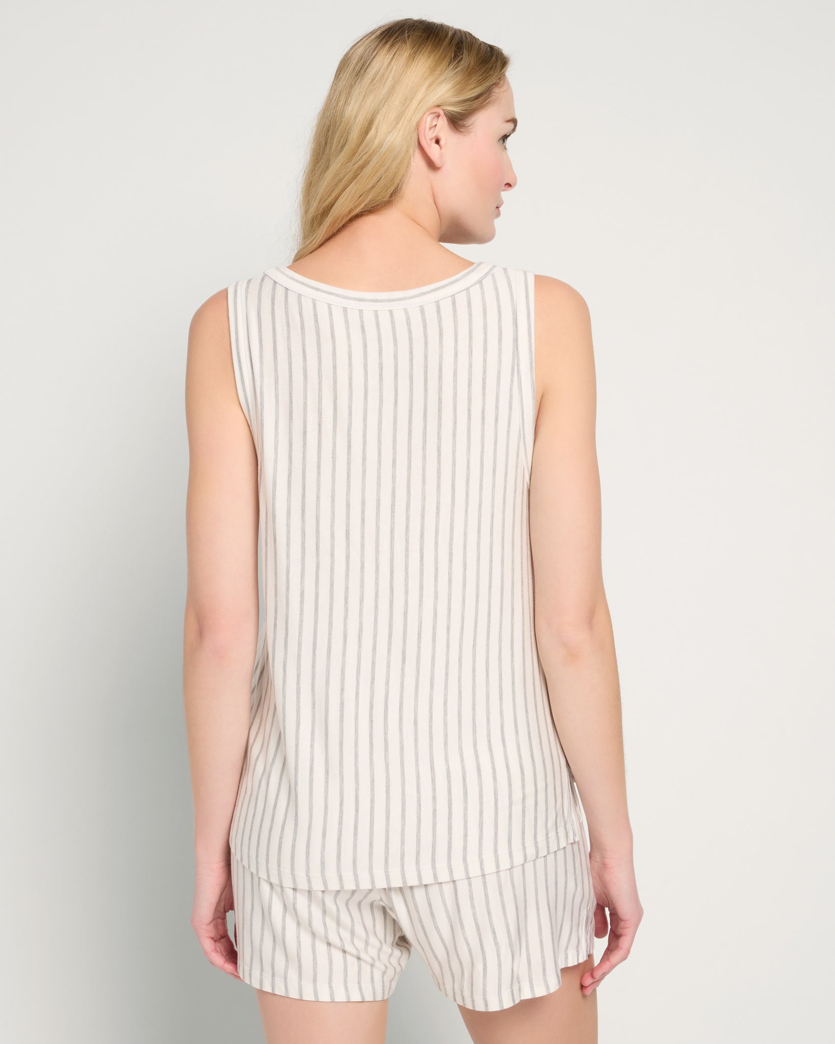 Ivory/Grey $|& SEAS Prisma Lounge Tank - SOF Back