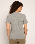 Heather Grey $|& Herizon Cherry Relaxed Graphic Tee - SOF Back