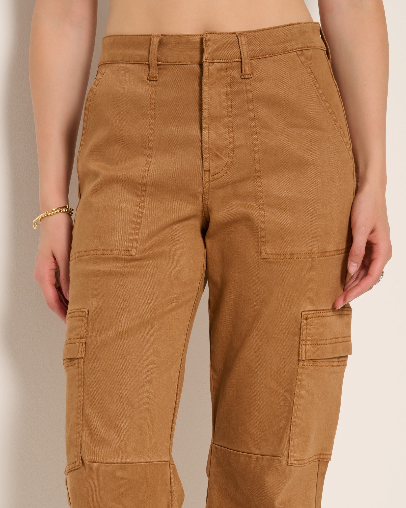 Camel $|& SEAS Elevation Twill Pant - SOF Full Front