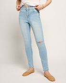 Lakeside $|& SEAS Farrah Rocker Slash Skinny Jean - SOF Front