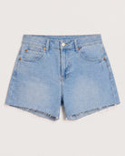Lakeside $|& SEAS Navigate Denim Short - Hanger Detail