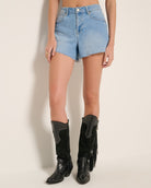 Lakeside $|& SEAS Navigate Denim Short - SOF Front