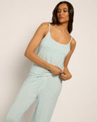 Dusty Blue $|& SEAS Shooting Stars Pajama Set - SOF Front