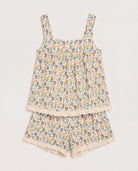 Cream $|& SEAS Siesta Sleep Set - Hanger Detail