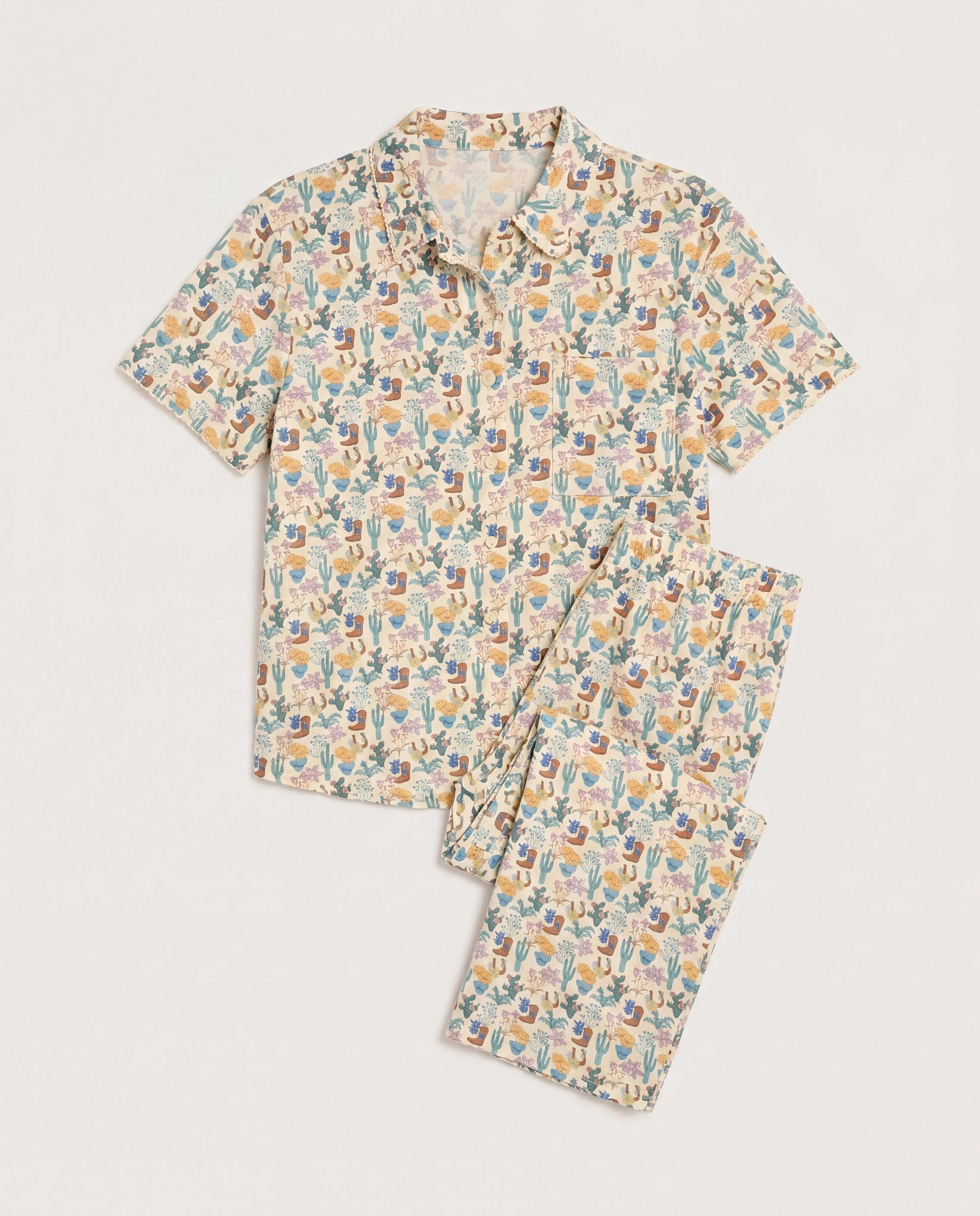 Cream $|& SEAS Hibernate Sleep Set - Hanger Detail