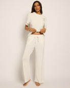 Cream $|& SEAS Posh Lounge Pant - UGC On Fig