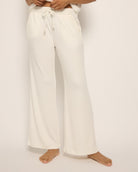 Cream $|& SEAS Posh Lounge Pant - SOF Front