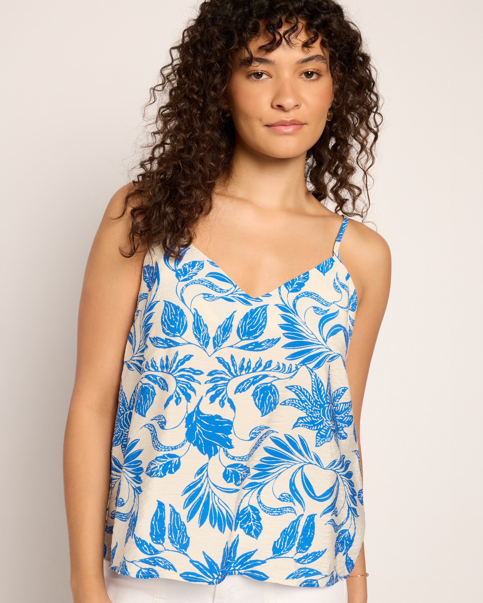 Birch Blake $|& Vero Moda Printed Woven Cami Top - SOF Front