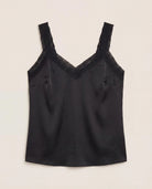 Black $|& SEAS Starlet Lace Sleep Set - Hanger Detail