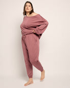 Rose $|& SEAS Over The Clouds Jogger - VOF Front